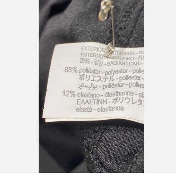 Zara Women Black Corset Peplum Tunic/Mini dress L NWT - Picture 5 of 10